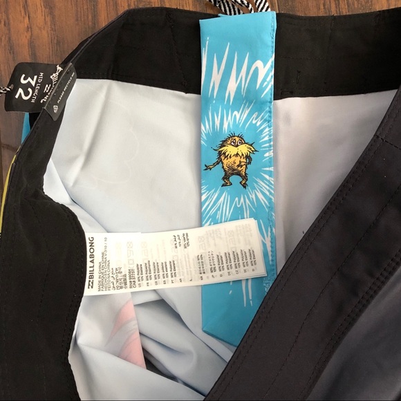 Billabong Dr. Seuss Lorax Sundays Pro Boardshorts - Picture 14 of 15